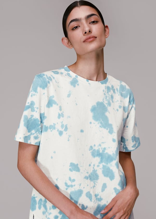 Blue Tatum Tie Dye T-Shirt