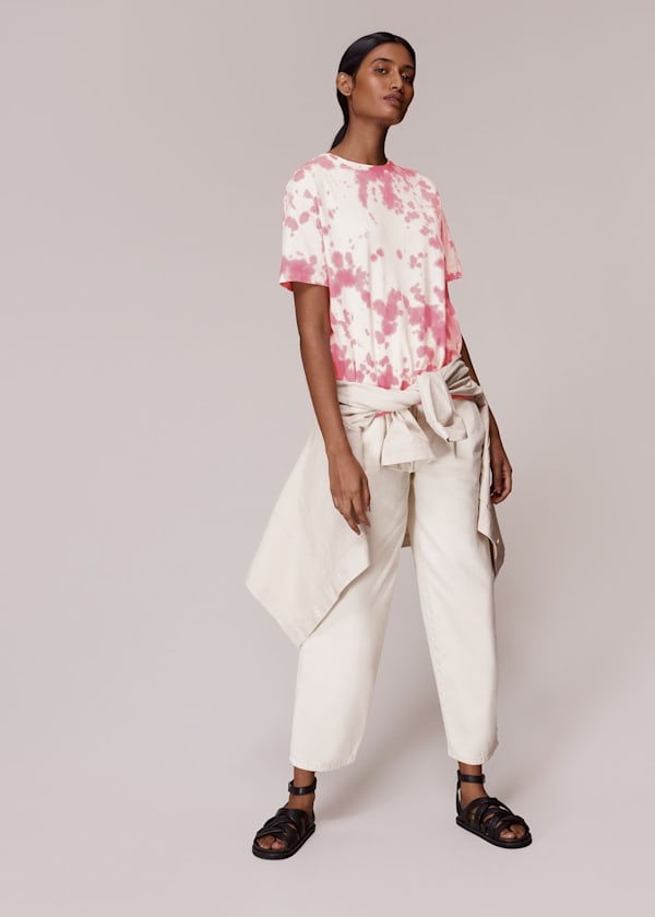 Pink Tatum Tie Dye T-Shirt