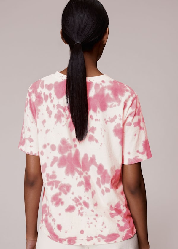 Pink Tatum Tie Dye T-Shirt