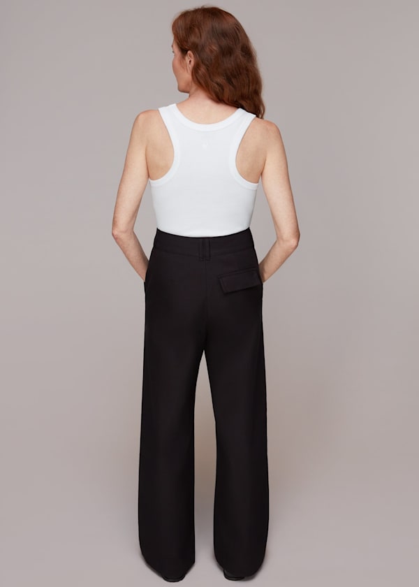 White Ultimate Scoop Rib Vest