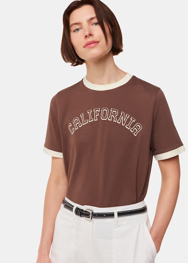 Chocolate California Logo Tee