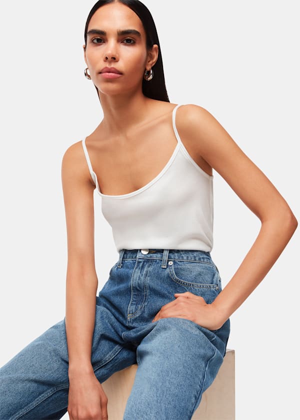 White Ultimate Cami Top