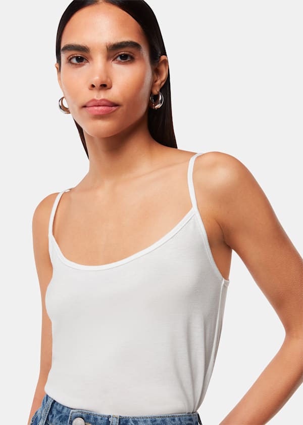 White Ultimate Cami Top