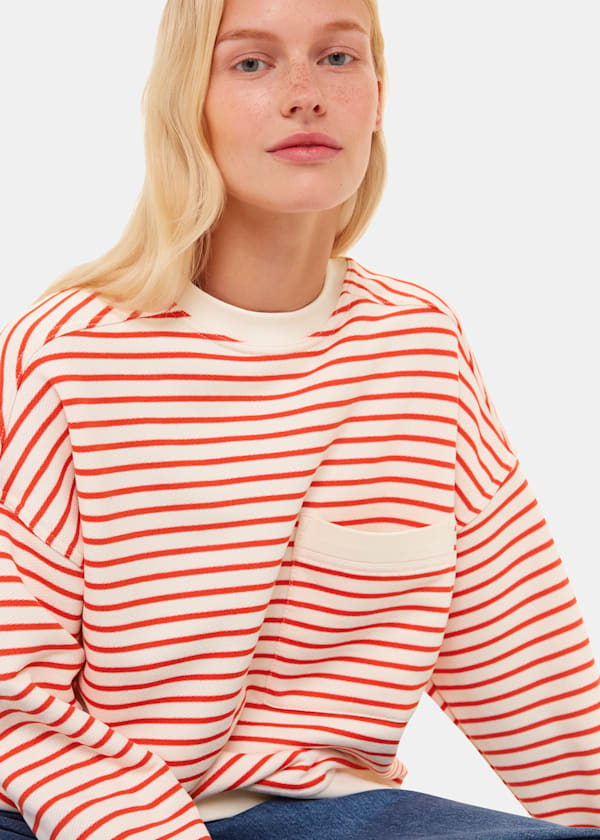 Whistles sweatshirt sale hotsell