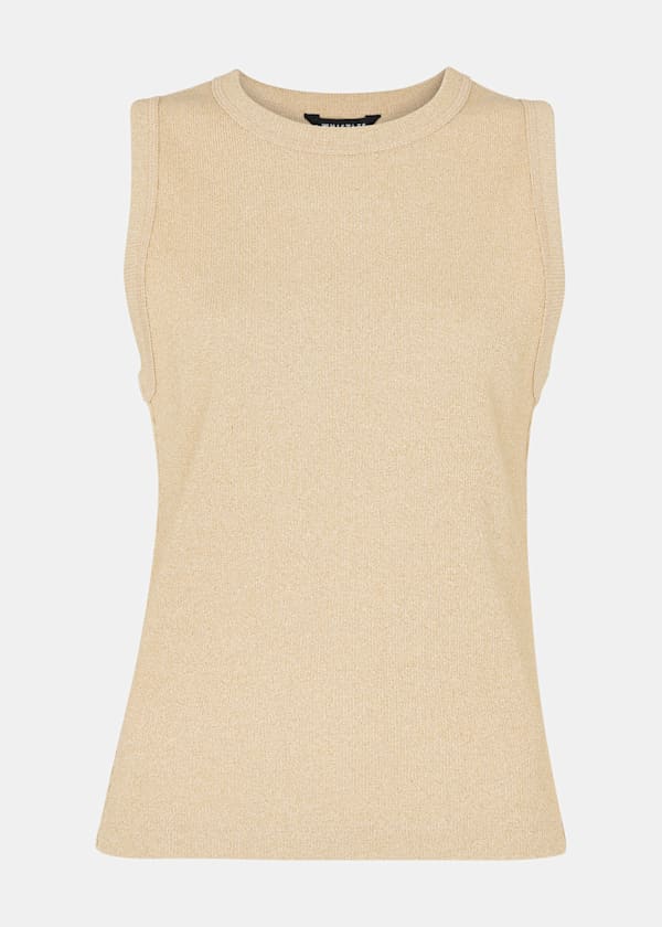 Gold Luna Sparkle Tank