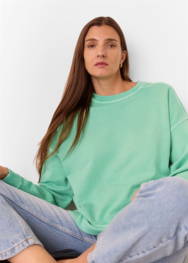 Green Relaxed Sweat