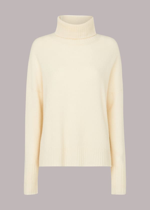 Roll Neck Wool Knit