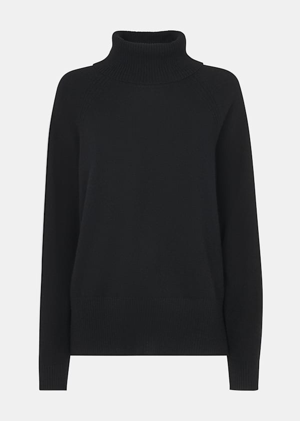 Cashmere Roll Neck Jumper