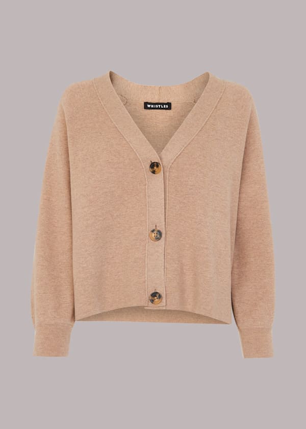 Neutral Button Through Cardigan