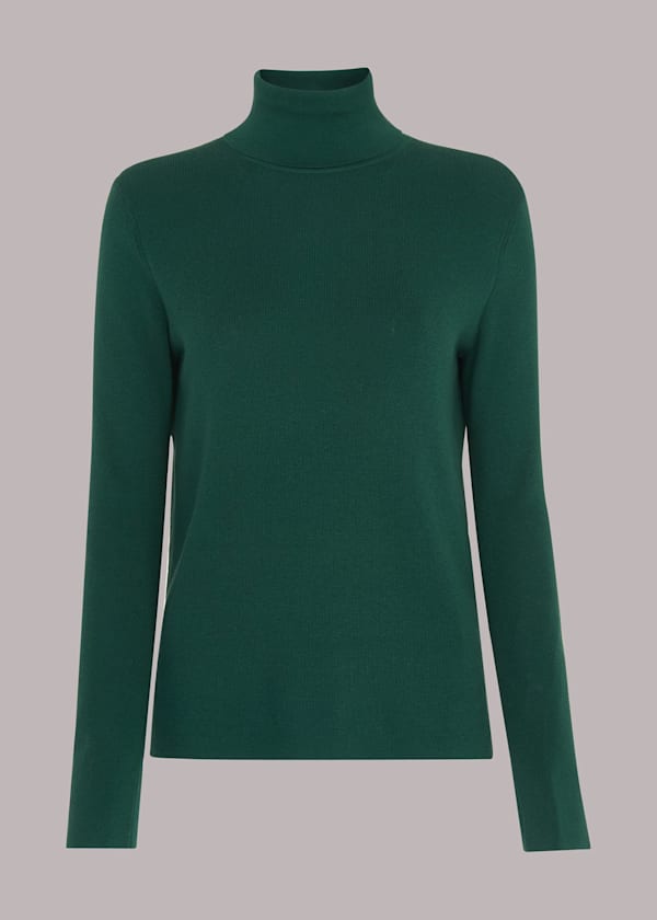 Green Maja Knitted Polo