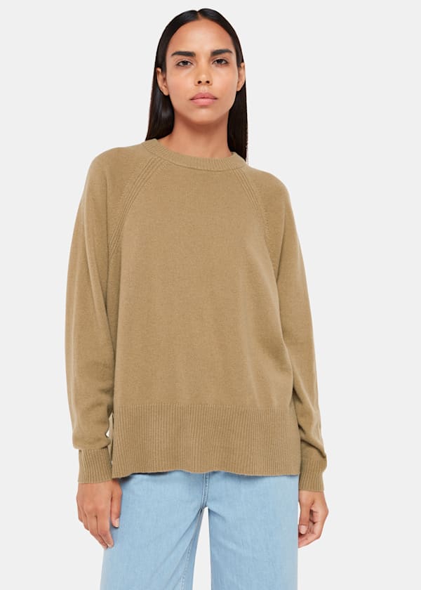 Camel Ultimate Cashmere Crew Neck