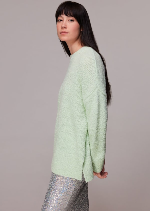 Relaxed Boucle Sweater