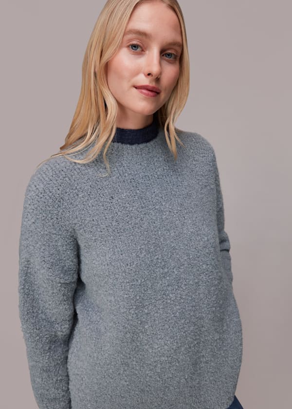 Relaxed Boucle Sweater