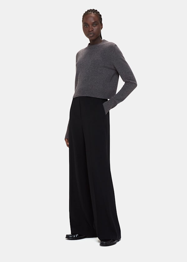 Wool Cropped Sweater