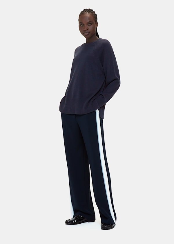 Navy Ultimate Cashmere Crew Neck