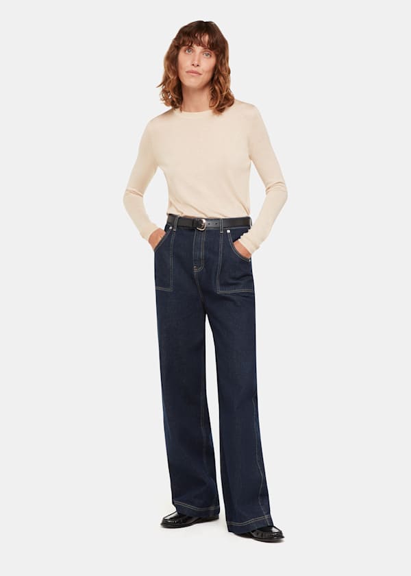 Ivory Annie Sparkle Crew Neck