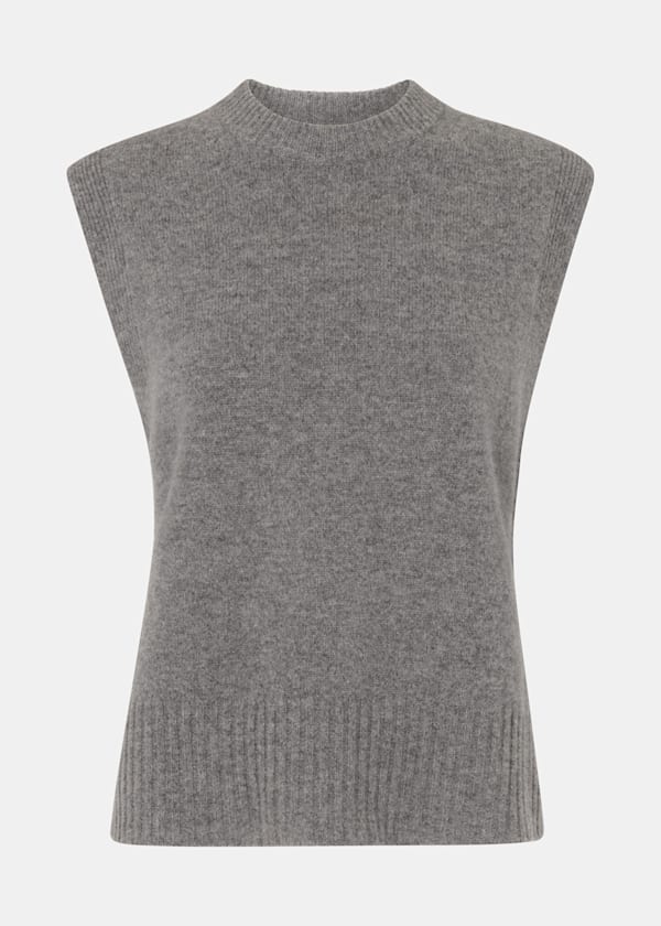 Wool Sleeveless Tank