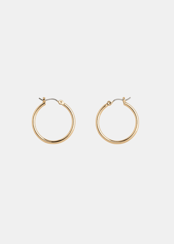 Gold Classic Hoop Earring