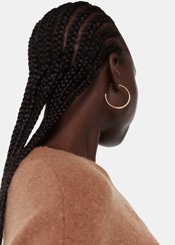 Large Classic Hoop Earring