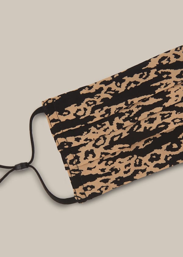 Tiger Leopard Face Covering