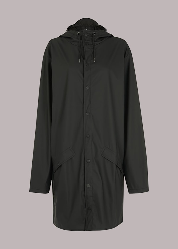 Rains Long Hooded Jacket