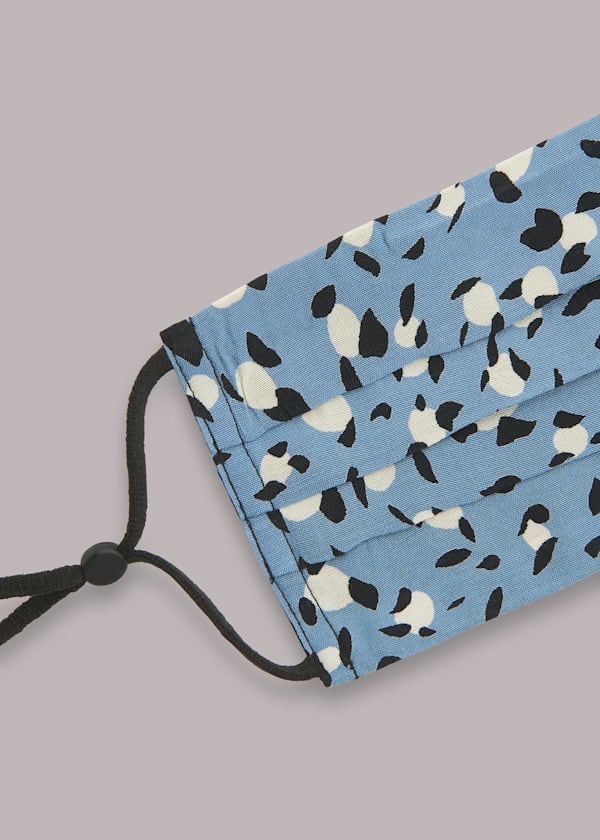 Wild Leopard Face Covering