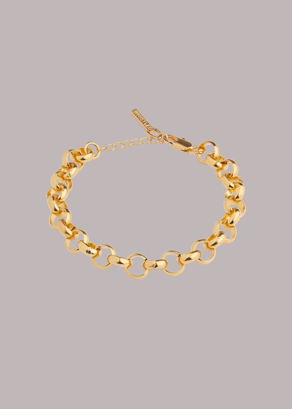 Gold Chunky Chain Bracelet