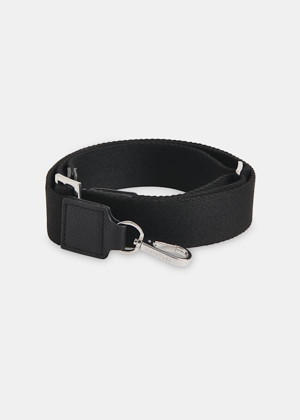 Silver Webbing Bag Strap