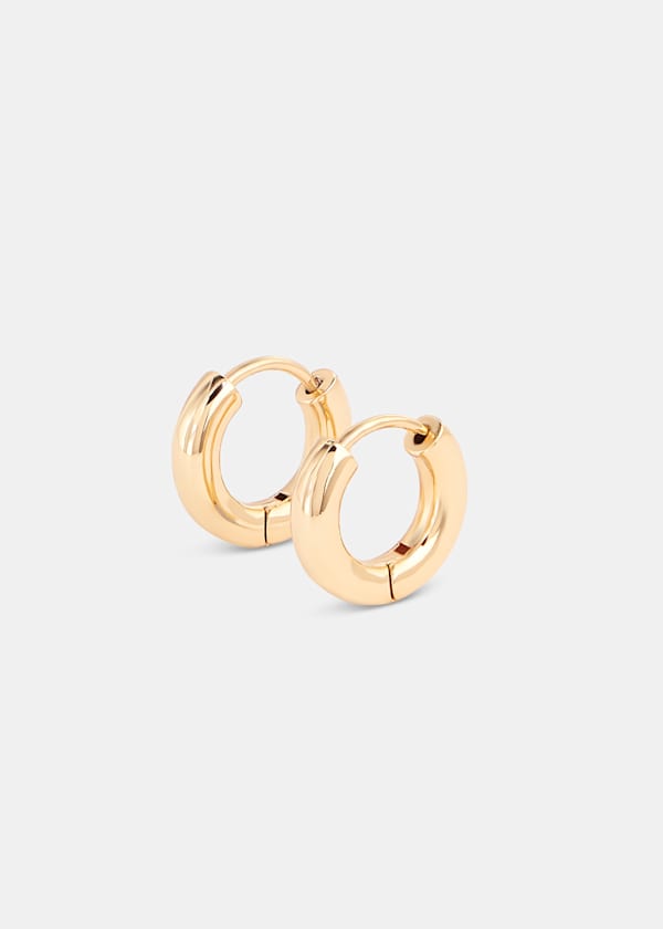 Gold Classic Huggie Hoop