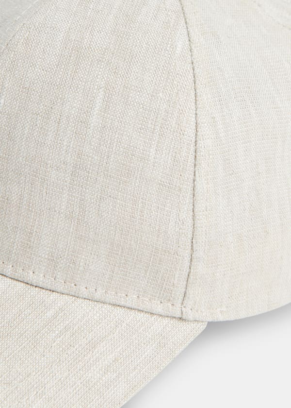 Neutral Linen Cap