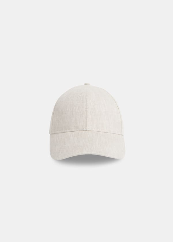 Neutral Linen Cap
