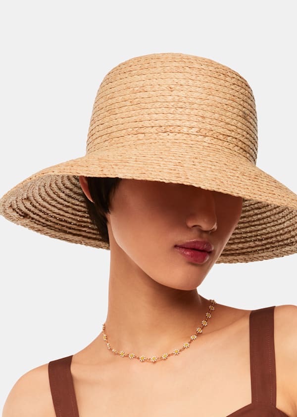 Wide Brim Straw Hat