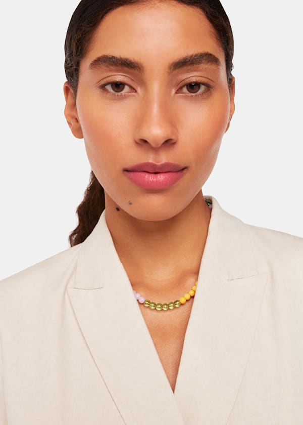 Multicolour Large Beaded Necklace