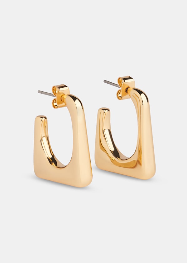 Square Hoop Earring