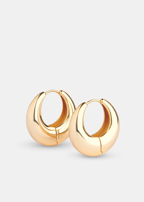 Chunky Curved Earring
