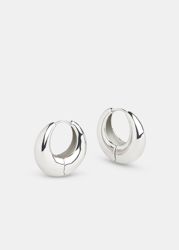 Chunky Curved Earring
