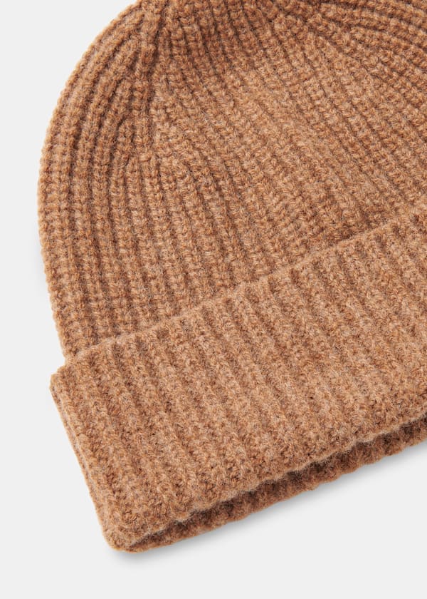 Camel Lambswool Hat