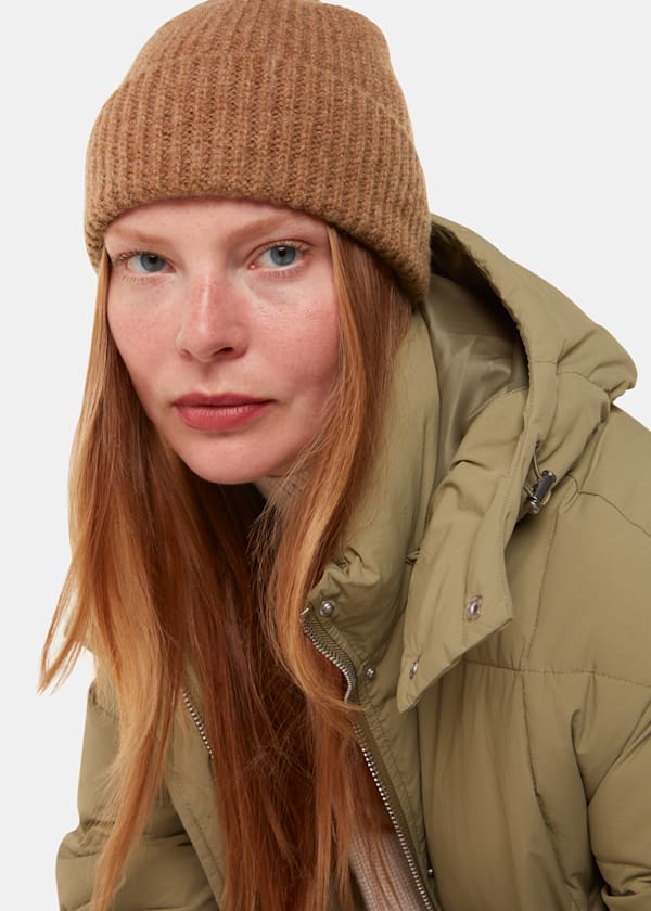 Camel Lambswool Hat