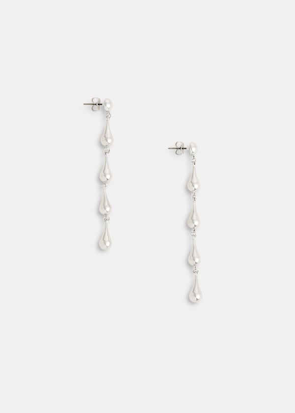Silver Mini Teardrop Earring