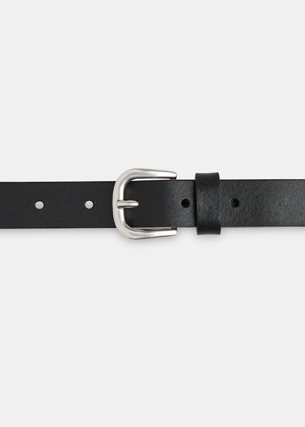 Black Studded Belt
