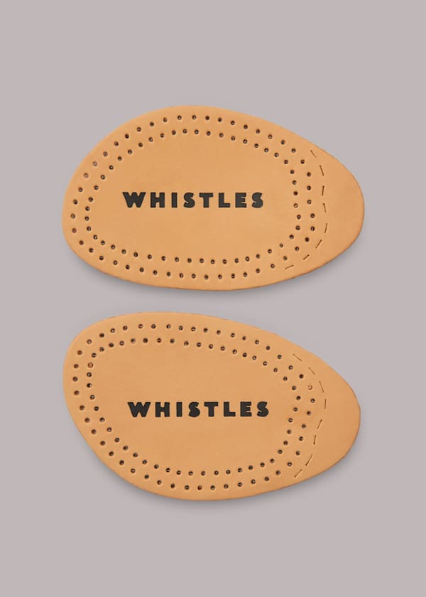 Neutral Leather Half Insole