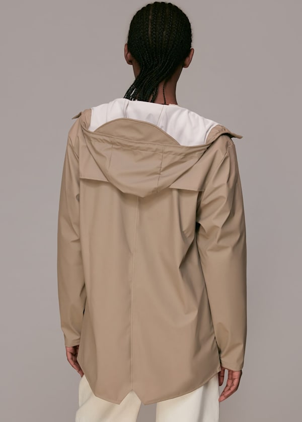 Taupe Rains Jacket
