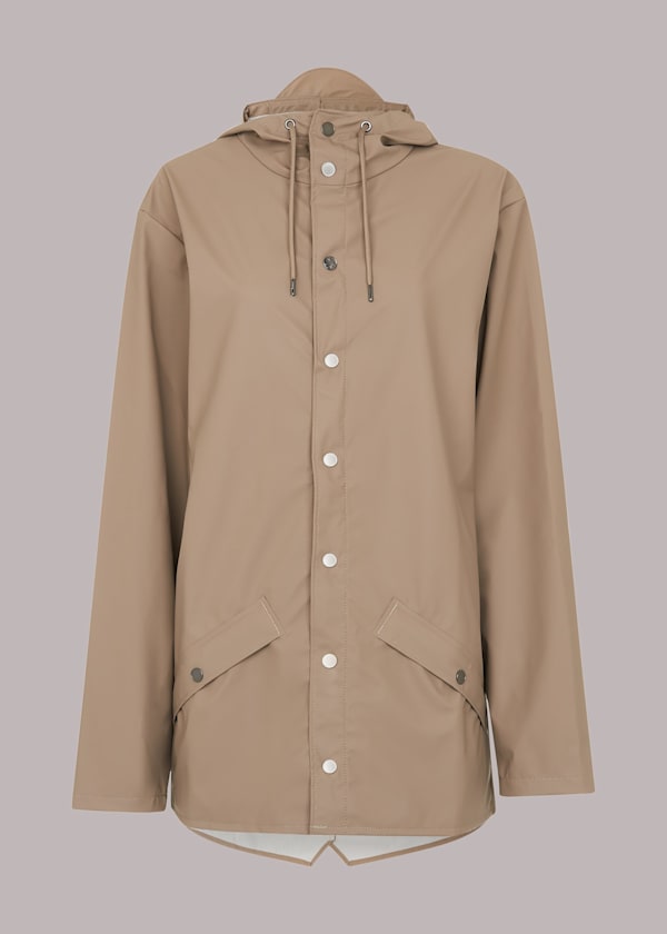 Taupe Rains Jacket