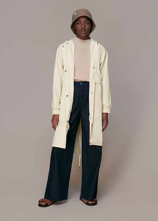 Ivory Rains String Parka