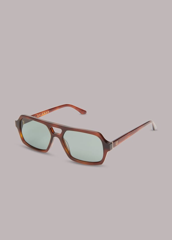 Brown Isle of Eden Lola Sunglasses