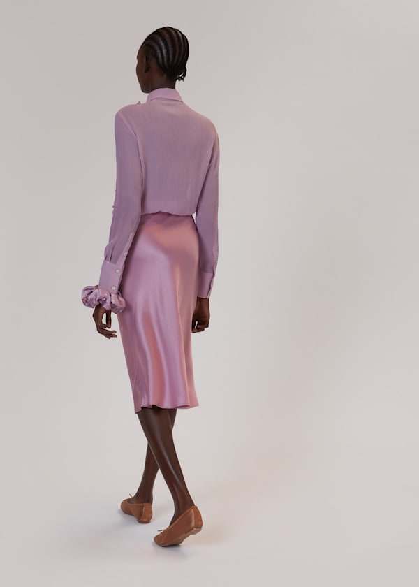 Lilac Whistles X Hai Bias Skirt
