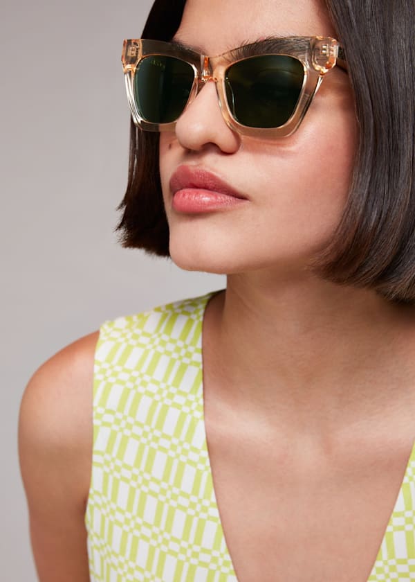 Champagne Isle of Eden Sienna Sunglasses