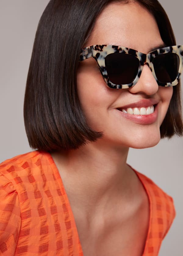 Cream Isle of Eden Sienna Sunglasses