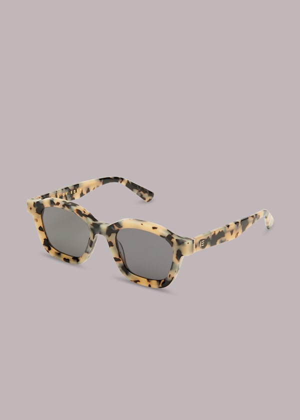 Cream Isle of Eden Harley Sunglasses