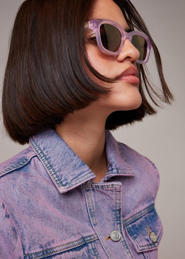 Lilac Isle of Eden Harley Sunglasses